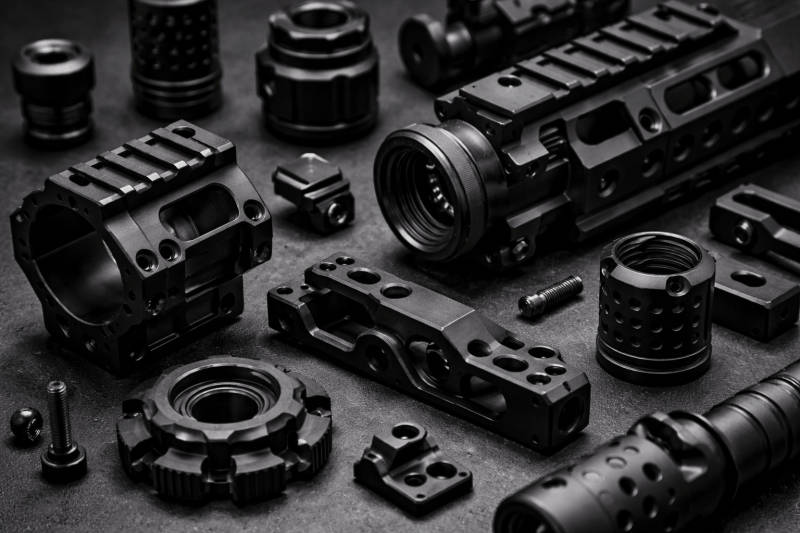 Type III Black Hardcoat Anodizing - Elite Anodizing Chennai